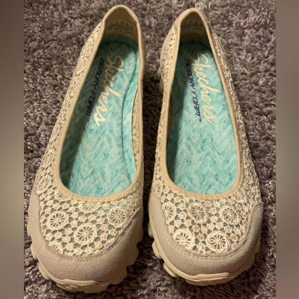 Brand New Skechers Memory Foam Decorative Shoes
